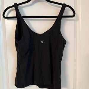 Lululemon Align Black Tank Top to Waist Size 12. Perfect condition